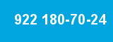 922 180-70-24